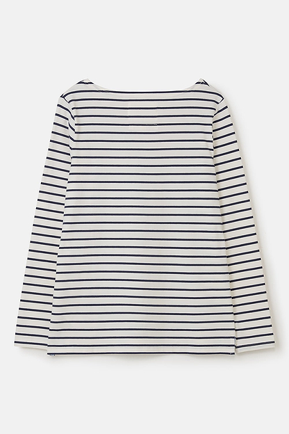 Causeway Breton Top - Cloud Midnight Stripe-Lighthouse