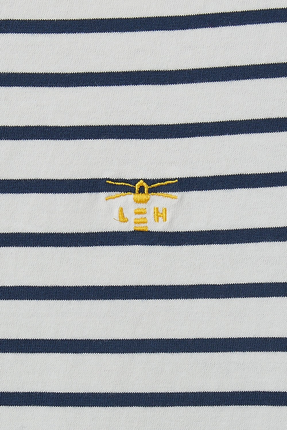 Causeway Breton Top - Cloud Midnight Stripe - Lighthouse
