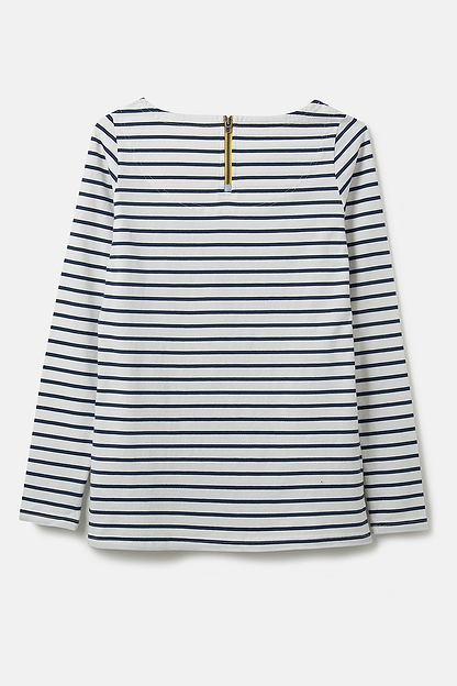 Causeway Breton Top - Cloud Midnight Stripe - Lighthouse