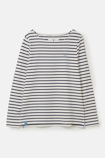Causeway Breton Top - Cloud Midnight Stripe-Lighthouse