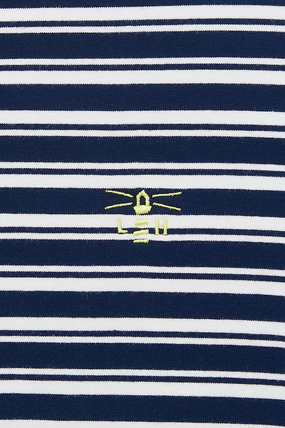 Causeway Breton Top - Navy Stripe-Lighthouse