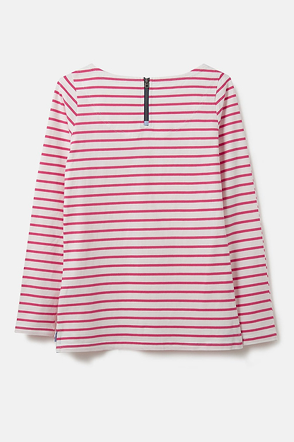 Causeway Breton Top - Scarlet Stripe-Lighthouse
