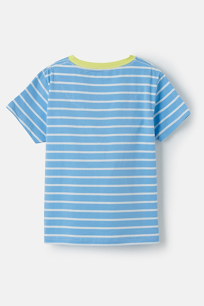 Causeway Short Sleeve - Blue Stripe Bunny-Lighthouse