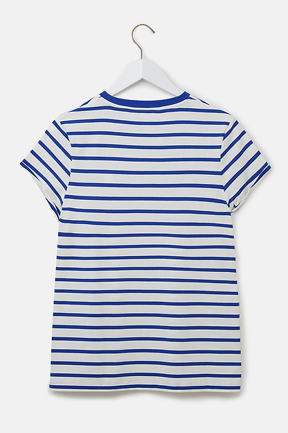 Causeway Tee - Indigo Stripe-Lighthouse