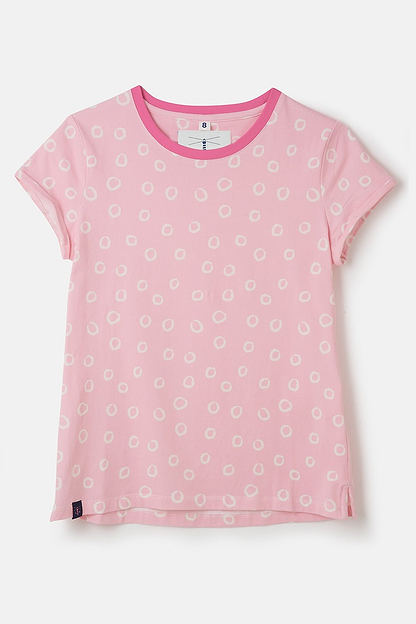 Causeway Tee - Rose Pink Circle - Lighthouse
