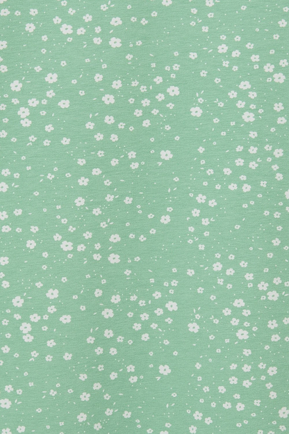 Causeway Tee - Soft Green Floral-Lighthouse
