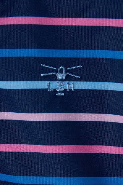 Charlotte Parka - Blue Pink Stripe-Lighthouse