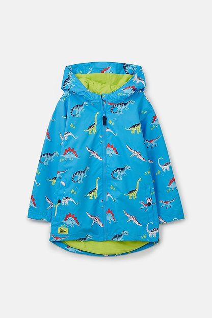 Ethan Jacket - Blue Dino Print-Lighthouse