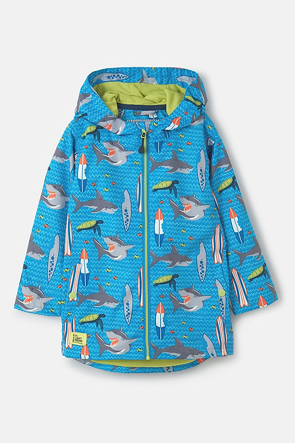 Ethan Jacket - Shark Surf Print-Lighthouse