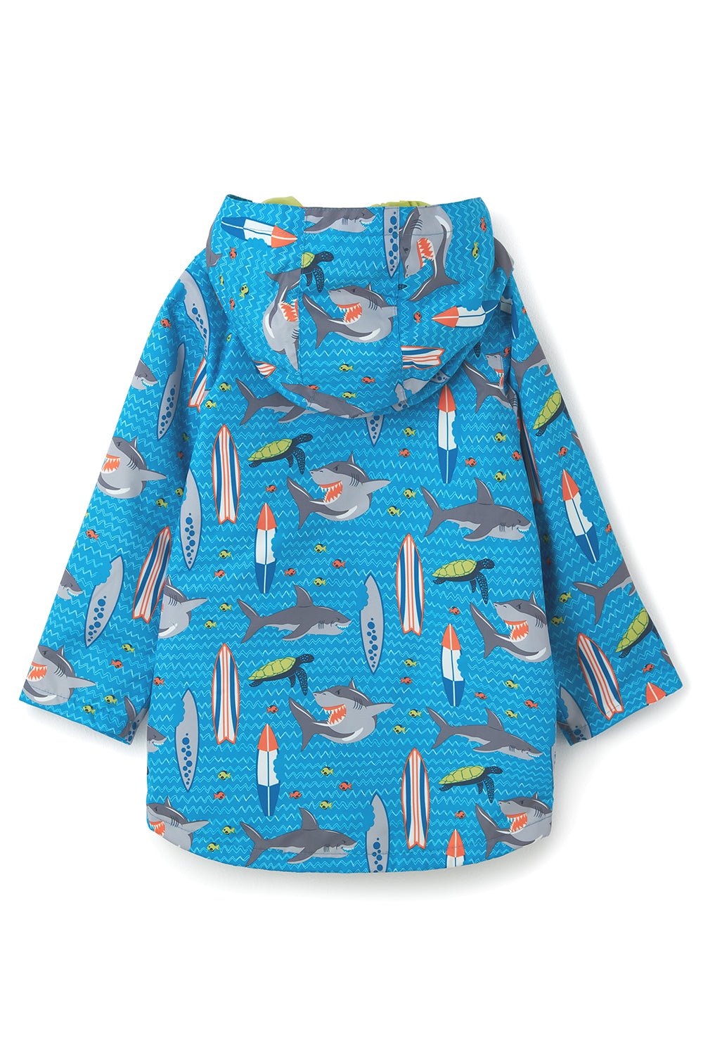 Ethan Jacket - Shark Surf Print-Lighthouse