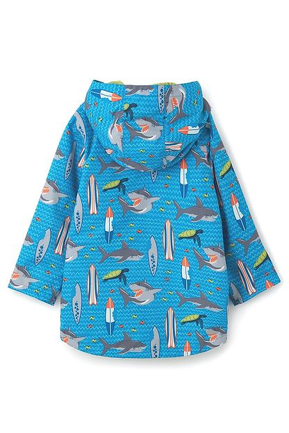 Ethan Jacket - Shark Surf Print-Lighthouse