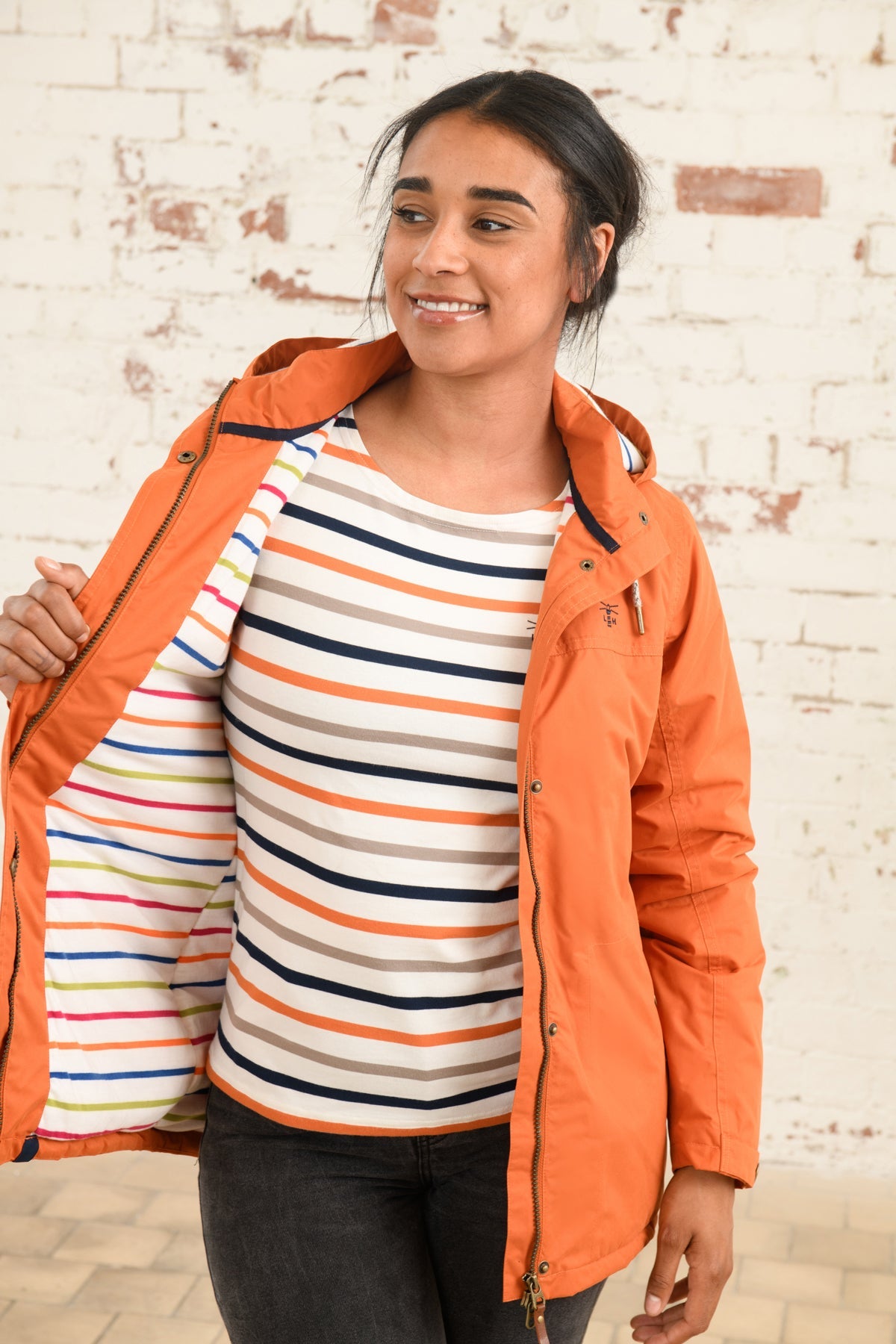Eva Coat - Burnt Orange-Lighthouse