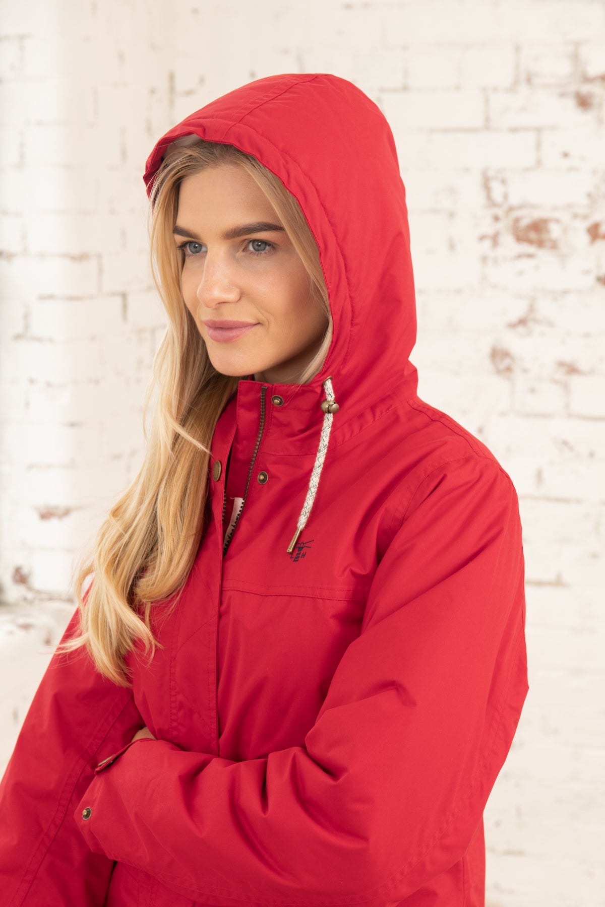 Eva Long Coat - Red-Lighthouse