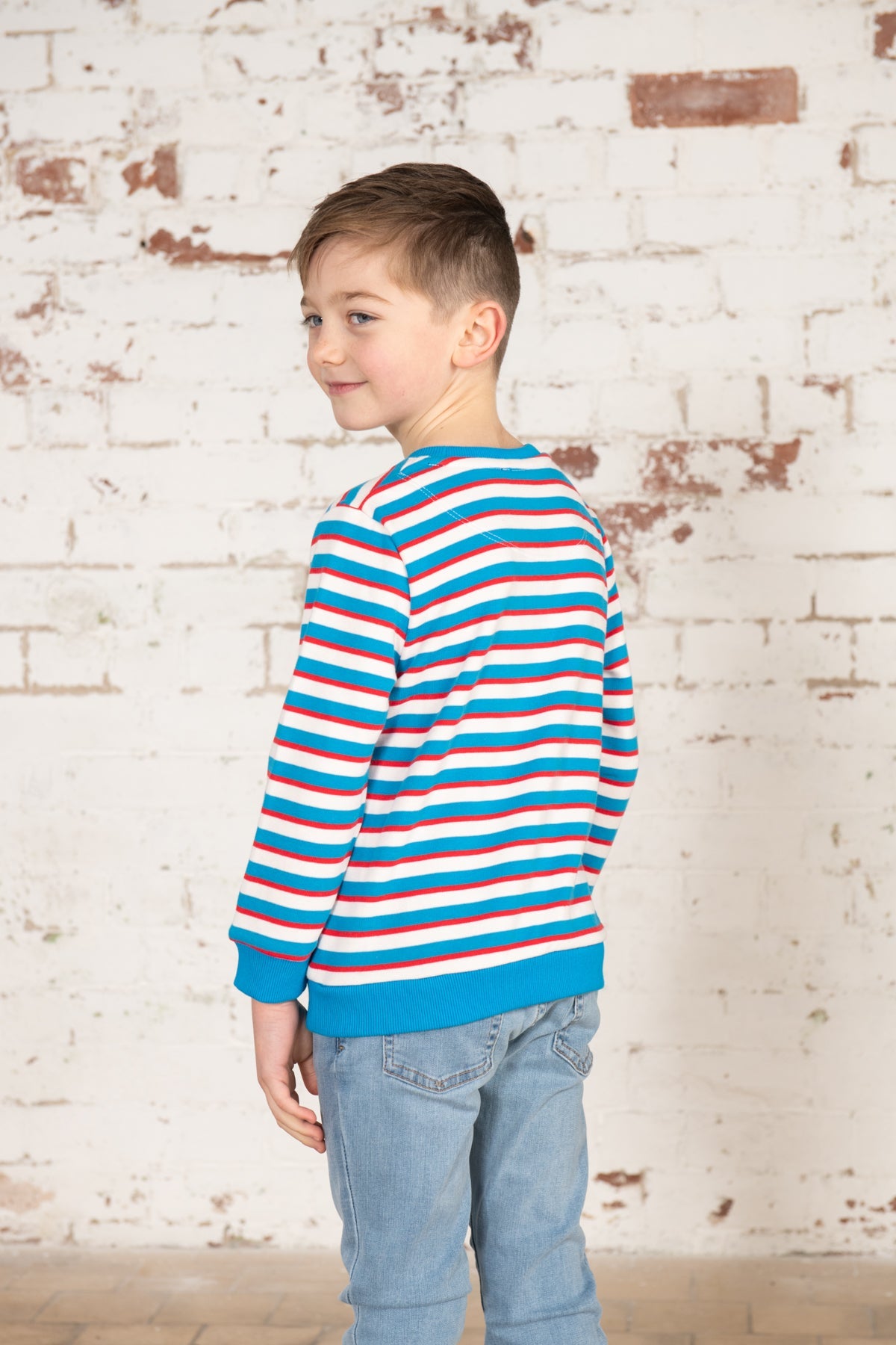 Finn Jersey - Blue Red-Lighthouse