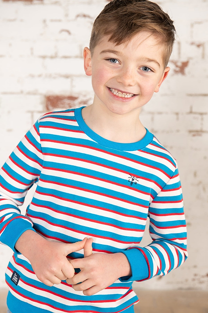 Finn Jersey - Blue Red-Lighthouse