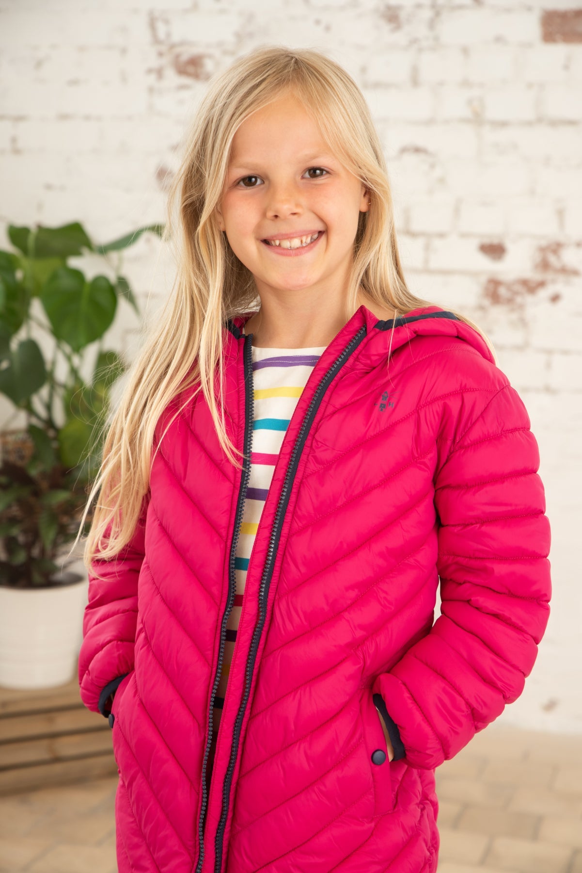 Georgia Coat - Bright Pink-Lighthouse