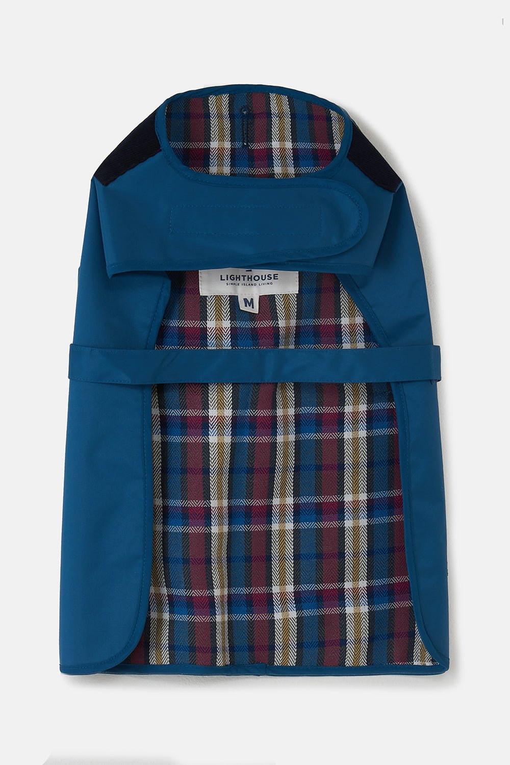 Heritage Dog Coat - Deep Sea-Lighthouse