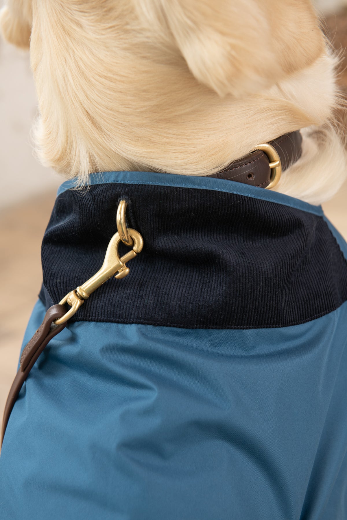 Heritage Dog Coat - Deep Sea-Lighthouse