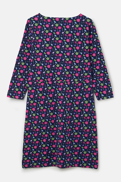 Ivy Dress - Navy Floral - Lighthouse