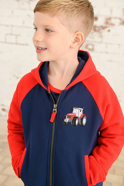 Jackson Full Zip Hoodie - Red Tractor-Lighthouse