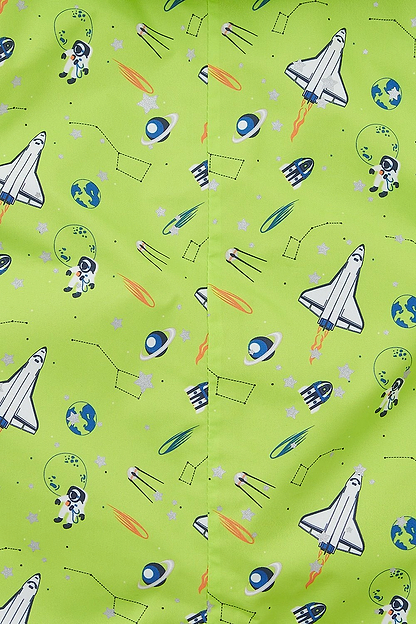 Jamie Puddlesuit - Lime Space Print-Lighthouse