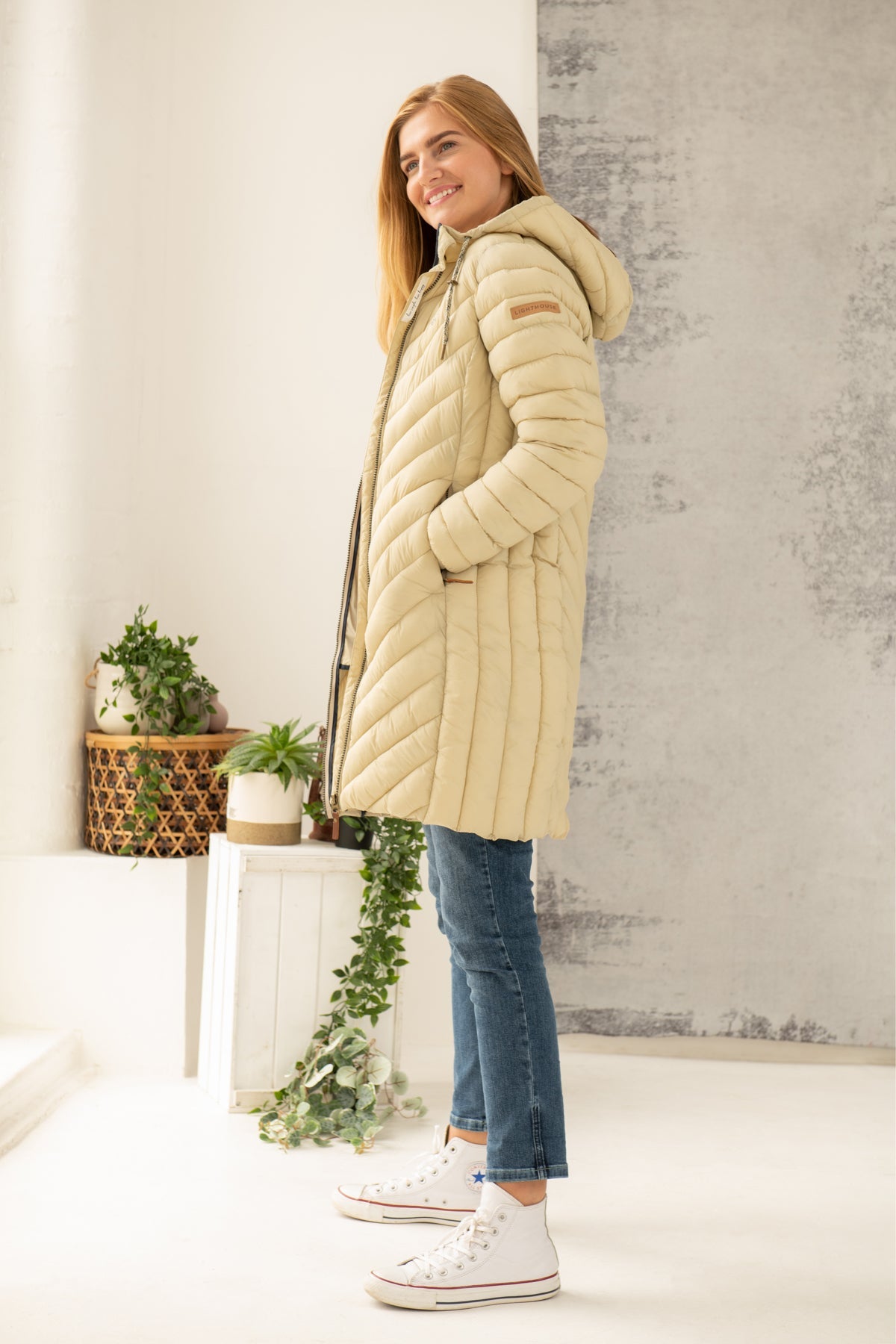 Laurel Coat - Almond - Lighthouse