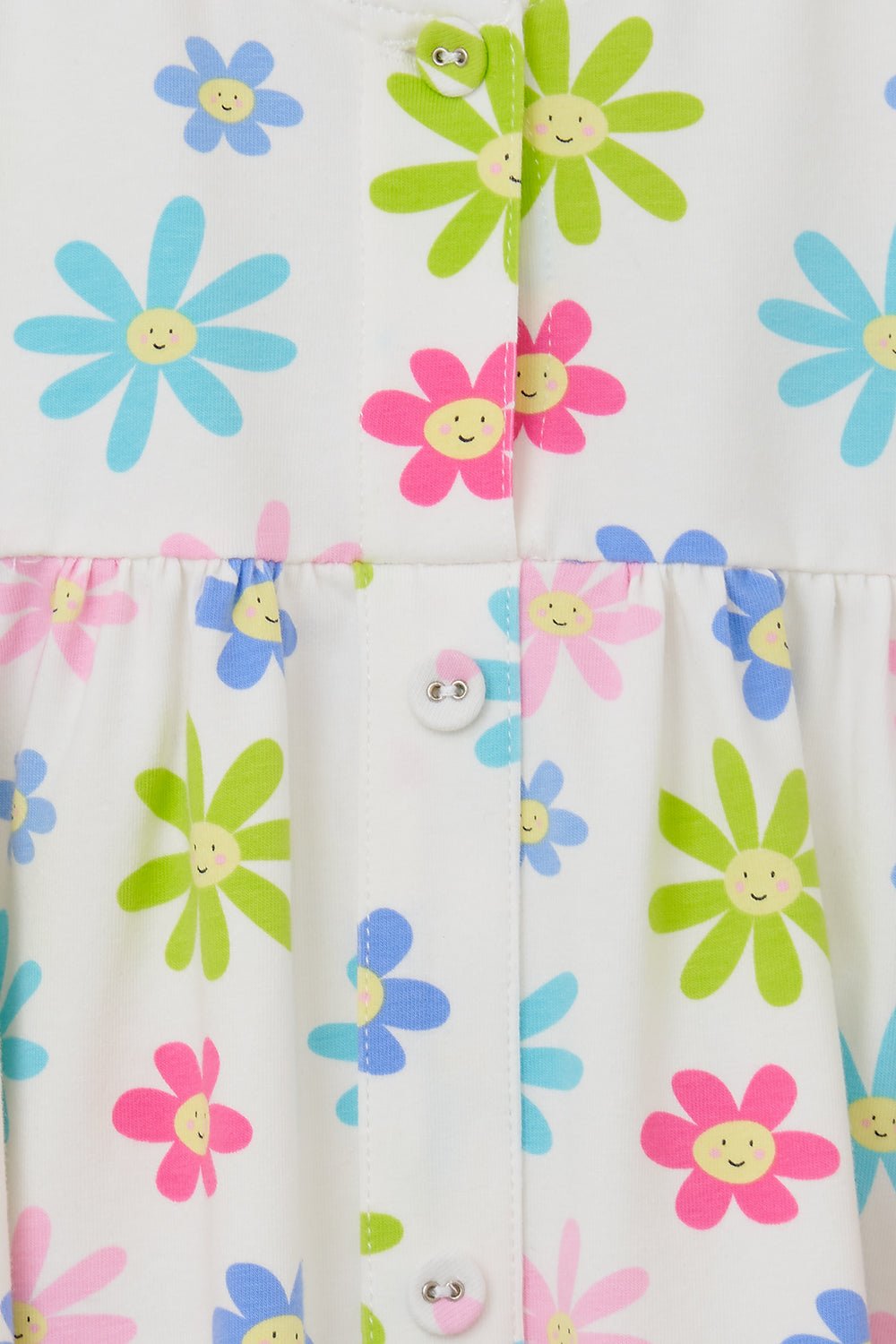 Lexie. Girls' Dress- Daisy Print| Lighthouse