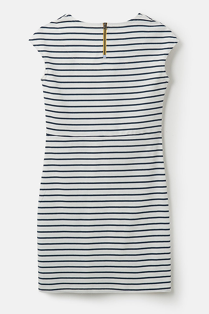 Liliana Dress - Cloud Midnight Stripe-Lighthouse