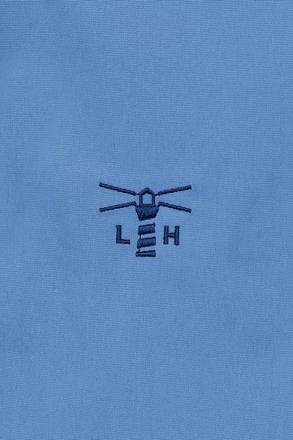 Long Beachcomber Jacket - Marine Blue-Lighthouse