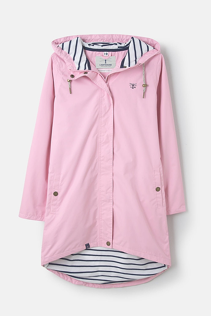 Long Beachcomber Jacket - Pink Lady-Lighthouse
