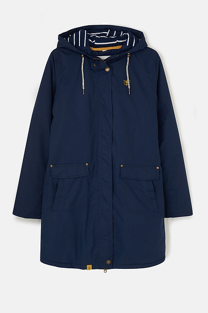 Long Iona Coat - Navy-Lighthouse