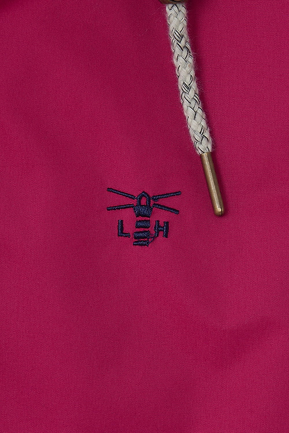 Long Iona Coat - Raspberry-Lighthouse