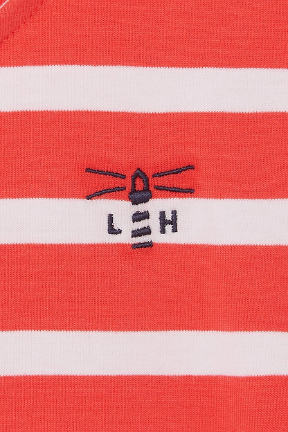 Lydia Dress - Watermelon Stripe-Lighthouse
