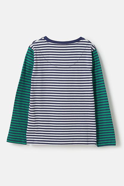 Oliver Top - Eclipse Stripe - Lighthouse