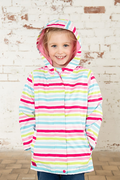 Olivia Jacket - Multi Stripe-Lighthouse