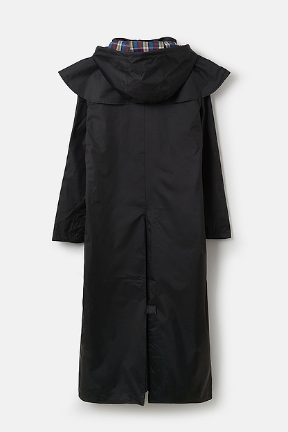 Outback Full Length Waterproof Raincoat - Black-Lighthouse