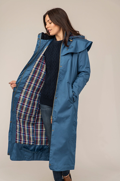 Outback Full Length Waterproof Raincoat - Deep Sea-Lighthouse