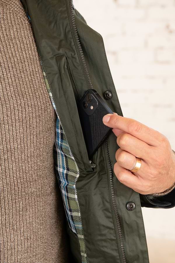 Oxford Raincoat - Hunter Green-Lighthouse