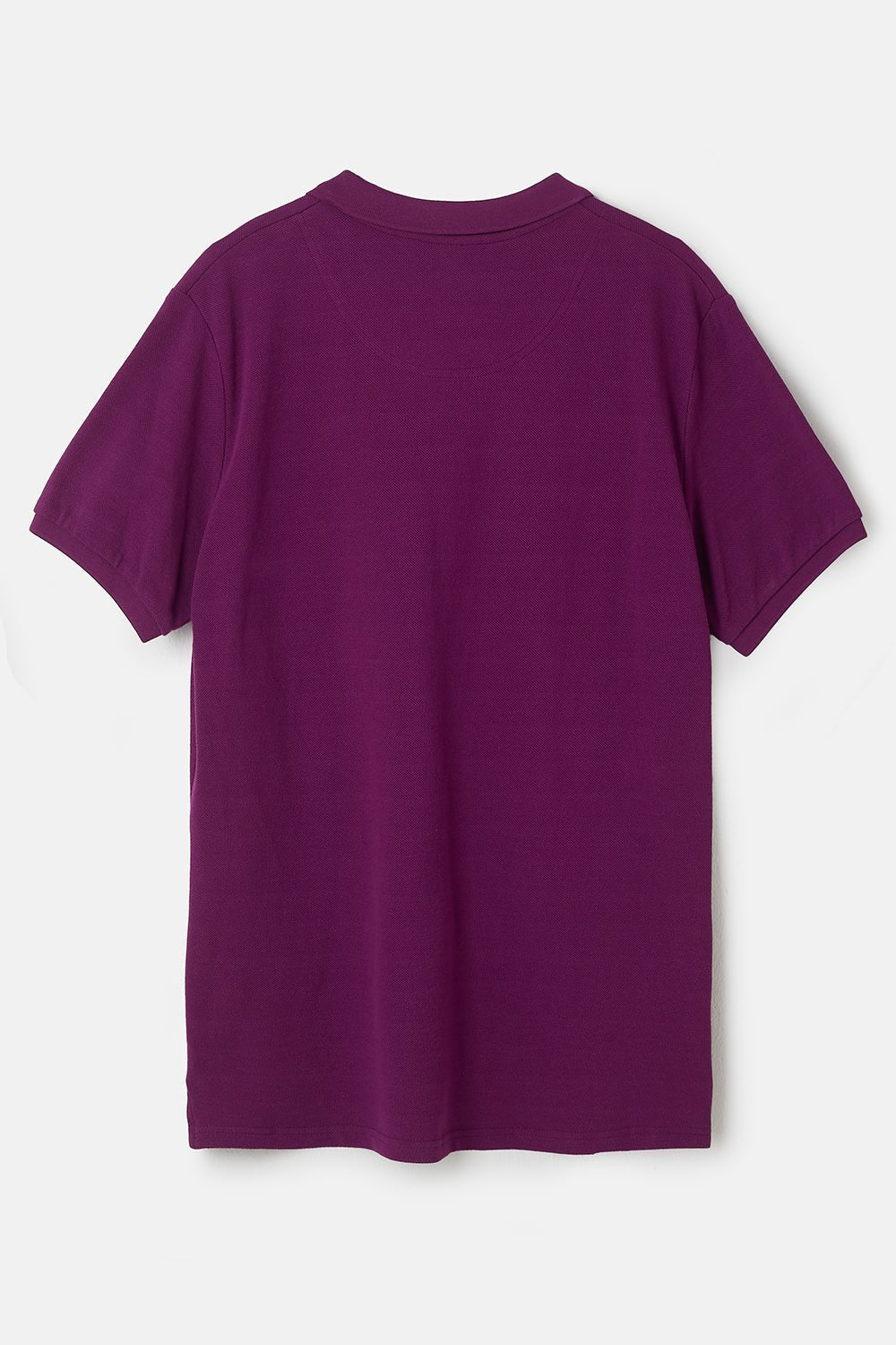 Pier Polo Shirt - Grape Pique - Lighthouse