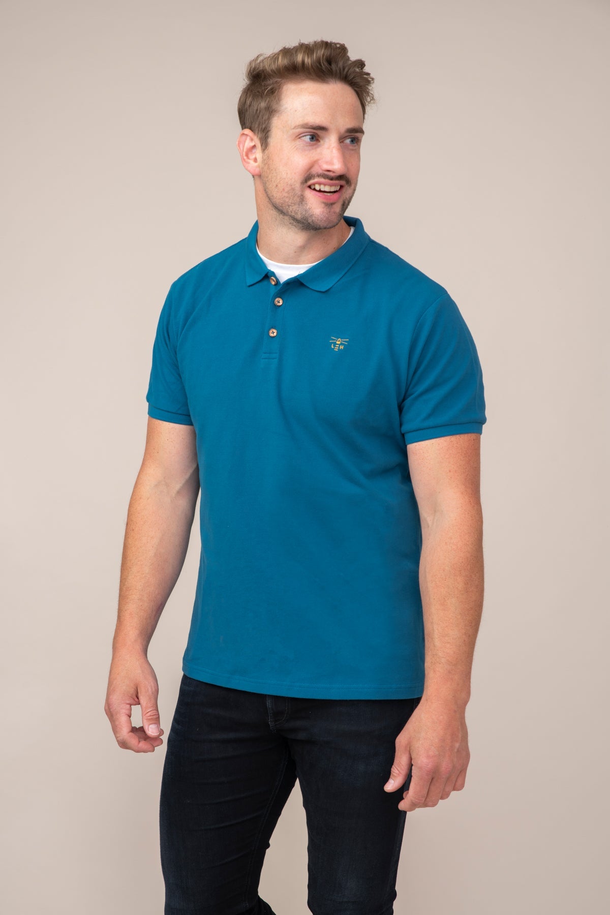 Pier Polo Shirt - Petrol - Lighthouse