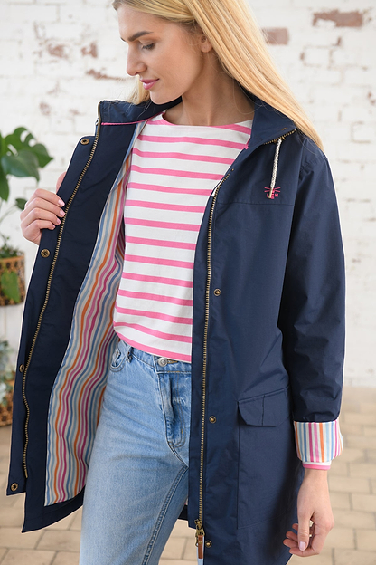 Rebecca Jacket - Navy-Lighthouse