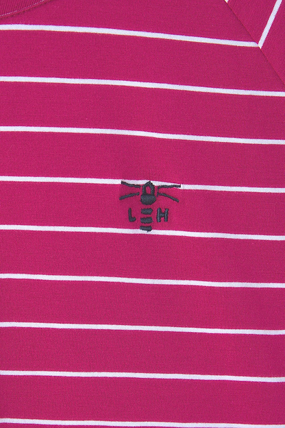 Seashore Long Sleeved Top - Deep Raspberry-Lighthouse