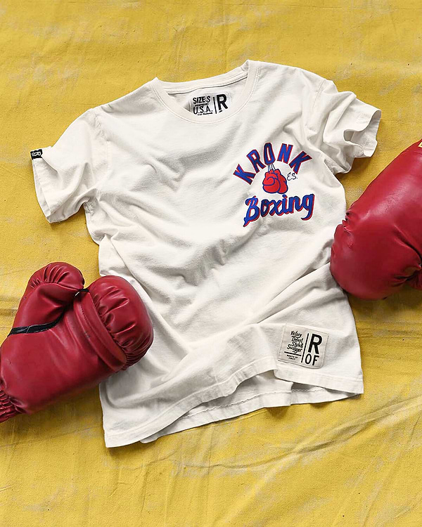 Kronk 'Pain & Fame' Vintage White Tee