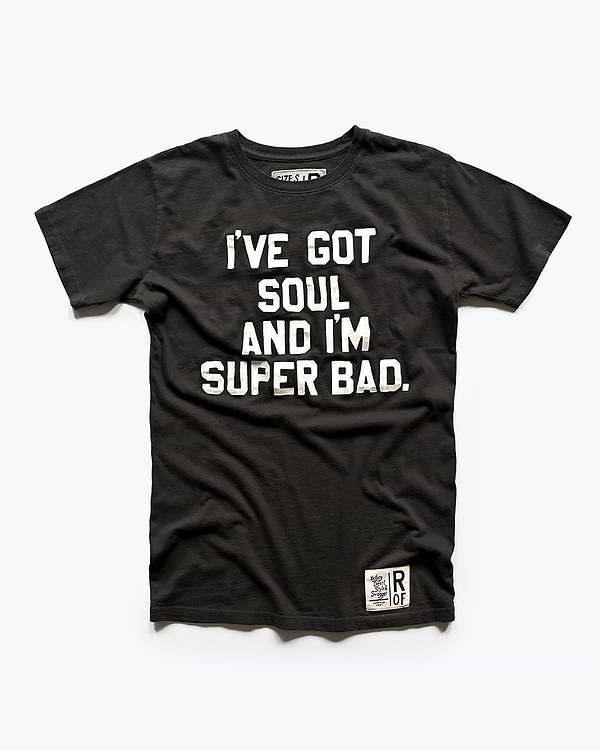 James Brown Mr. Dynamite Black Tee - Roots of Fight Canada