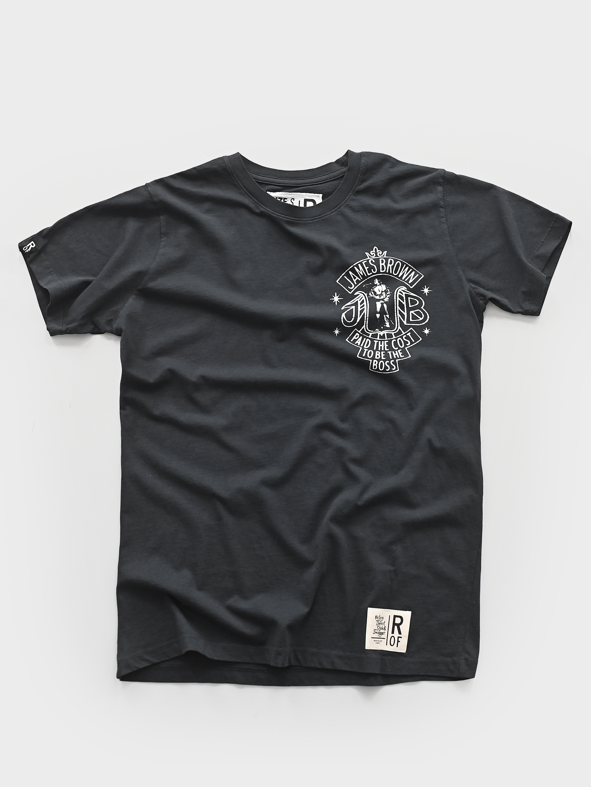 James Brown Godfather of Soul Black Tee
