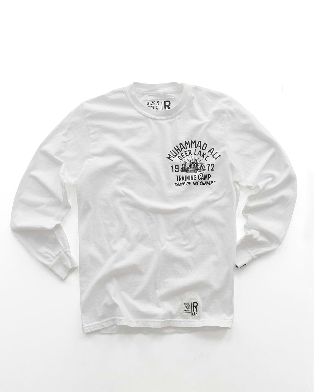 Ali Deer Lake White Long Sleeve Tee - Roots of Fight Canada
