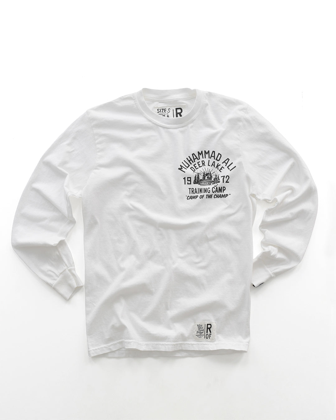 Ali Deer Lake White Long Sleeve Tee - Roots of Fight Canada