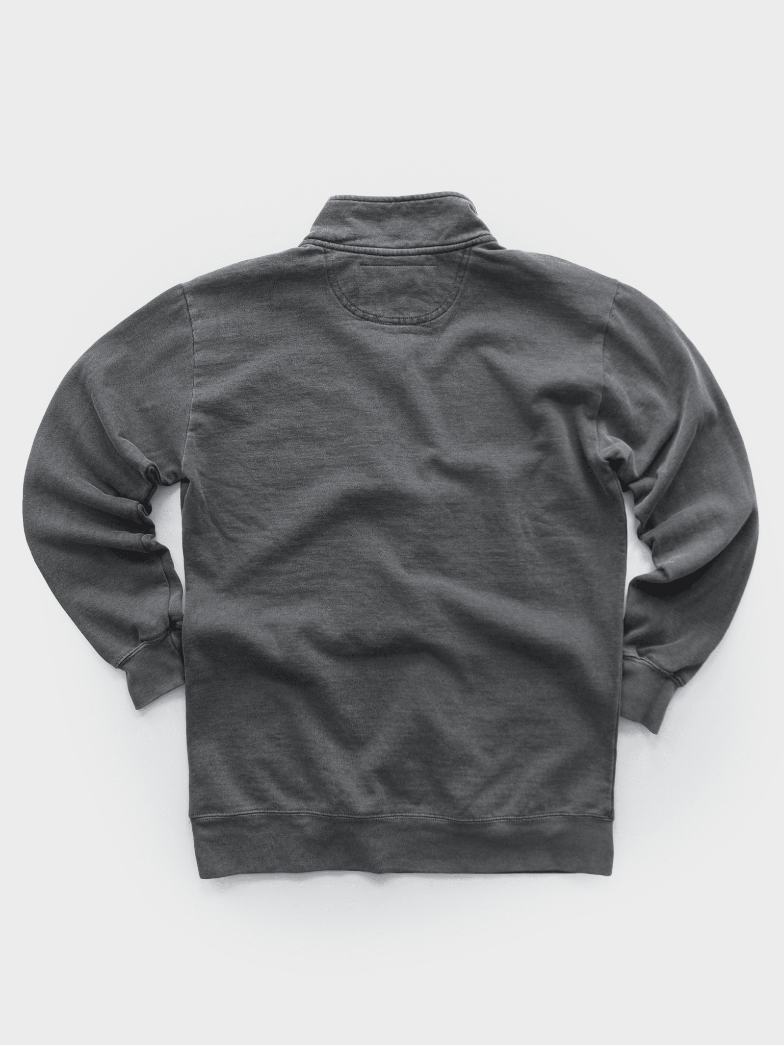 Ali The Greatest Charcoal Quarter-Zip Sweatshirt - Roots of Fight Canada