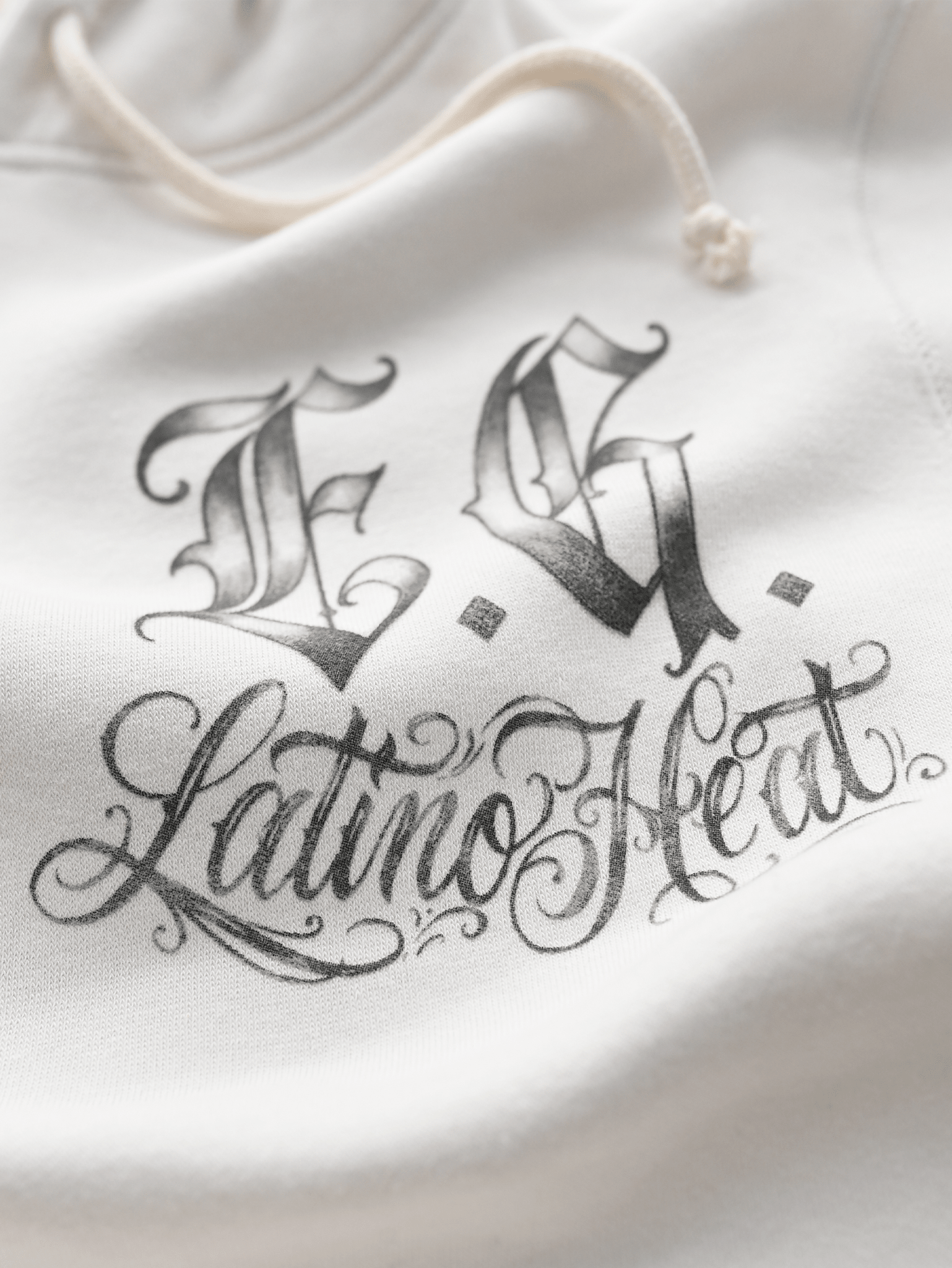 Eddie Guerrero Latino Heat White PO Hoody - Roots of Fight Canada