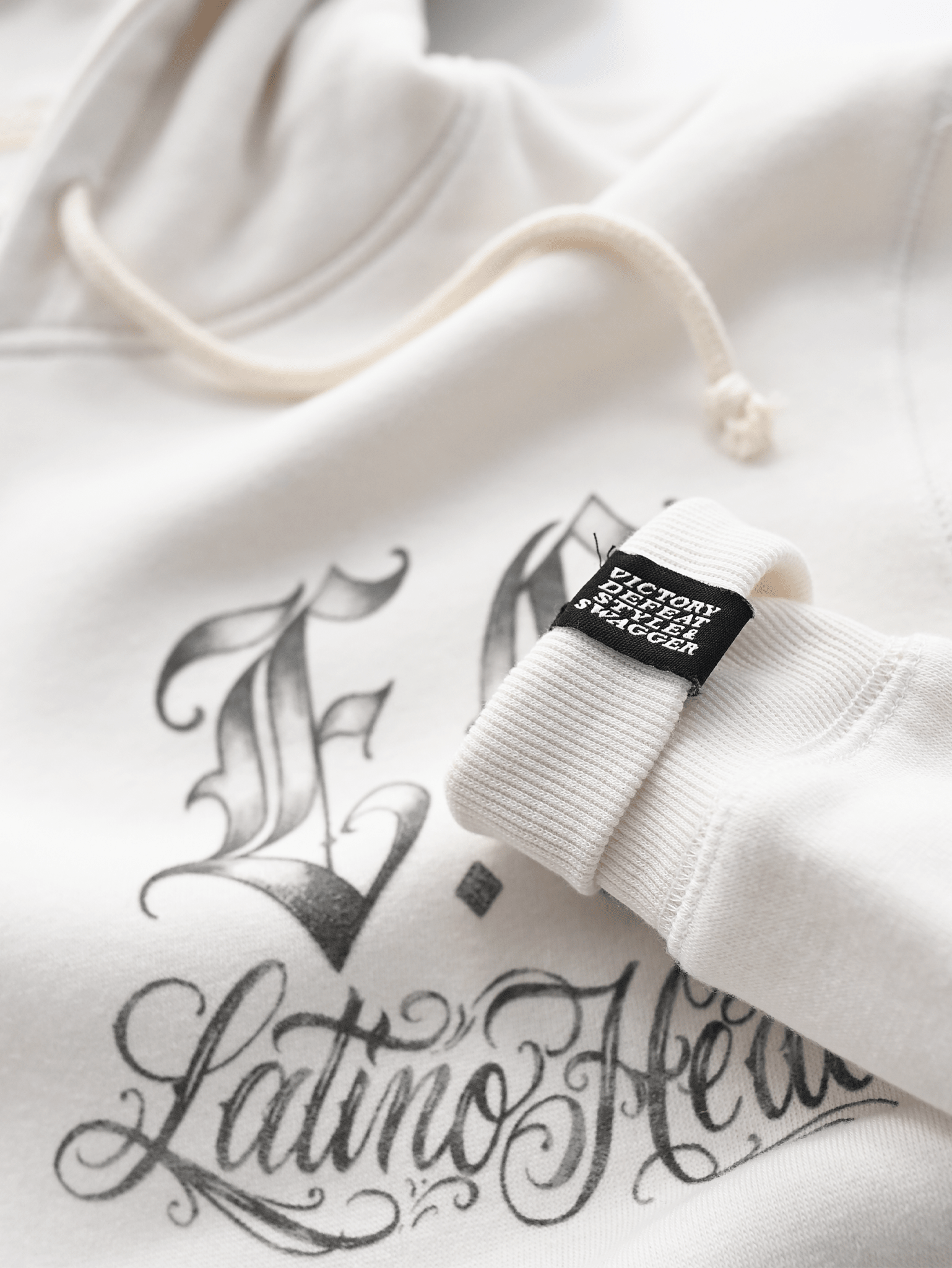 Eddie Guerrero Latino Heat White PO Hoody - Roots of Fight Canada